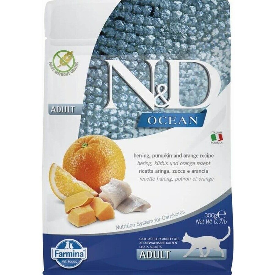 Comprar Mâncare pentru pisici Farmina N&D Adult Portocaliu Dovleac 300 g Mâncare pentru pisici Farmina N&D Adult Portocaliu Dovleac 300 g