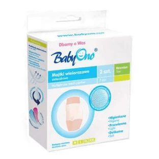 Postnatal net underwear, 2 pieces, size L, Babyono