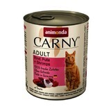 Mâncare pentru pisici Animonda Carny Curcan Vițel 800 g