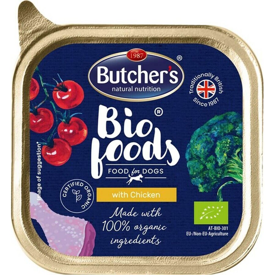 Winkel op Natvoer Butcher's Bio Kip 150 g Natvoer Butcher's Bio Kip 150 g