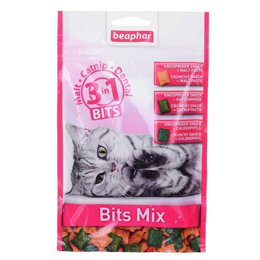 Shop Snack für Katze Beaphar Bits Mix 150 g Süßigkeiten Katzenminze Chlorophyllin Snack für Katze Beaphar Bits Mix 150 g Süßigkeiten Katzenminze Chlorophyllin