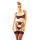 Underwear Set Ana&#239;s Black L/XL