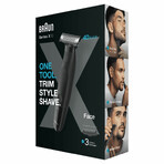 Rasoio per depilazione e per Capelli Braun XT3100 Rasoio per depilazione e per Capelli Braun XT3100