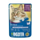 Kattenvoer Bozita trozos esterilizados en gelatina con pavo 85 g