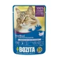 Kattenvoer Bozita trozos esterilizados en gelatina con pavo 85 g
