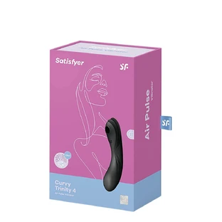 Dual Stimulation Vibe Satisfyer CURVY TRINITY 4 Schwarz
