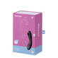 Vibe Satisfyer &#224; double stimulation CURVY TRINITY 4 Noir