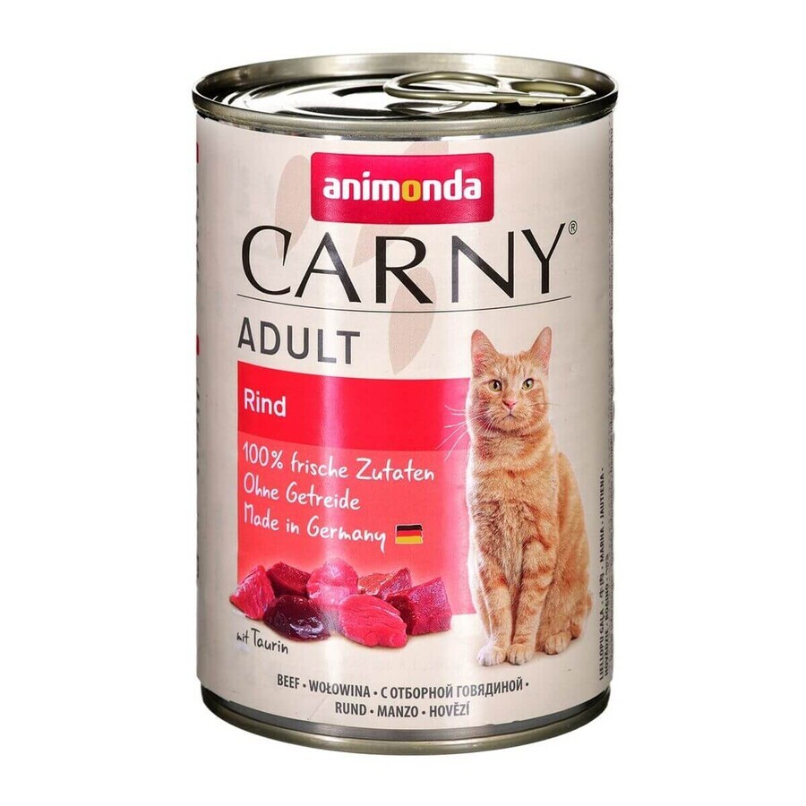 Mâncare pentru pisici Animonda Carny Vițel 400 g