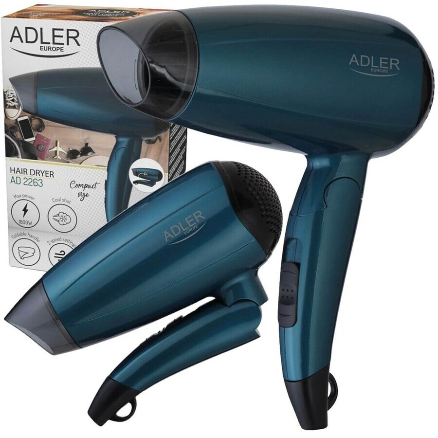Adler AD 2263 Alb 1600 W Păr Uscător