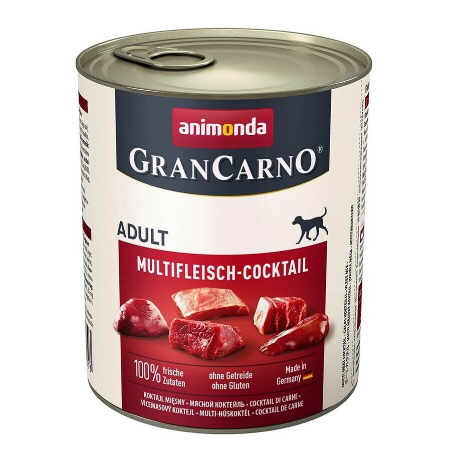 Shop Nassfutter Animonda GranCarno Huhn Truthahn Fleisch Rindfleisch 800 g Nassfutter Animonda GranCarno Huhn Truthahn Fleisch Rindfleisch 800 g
