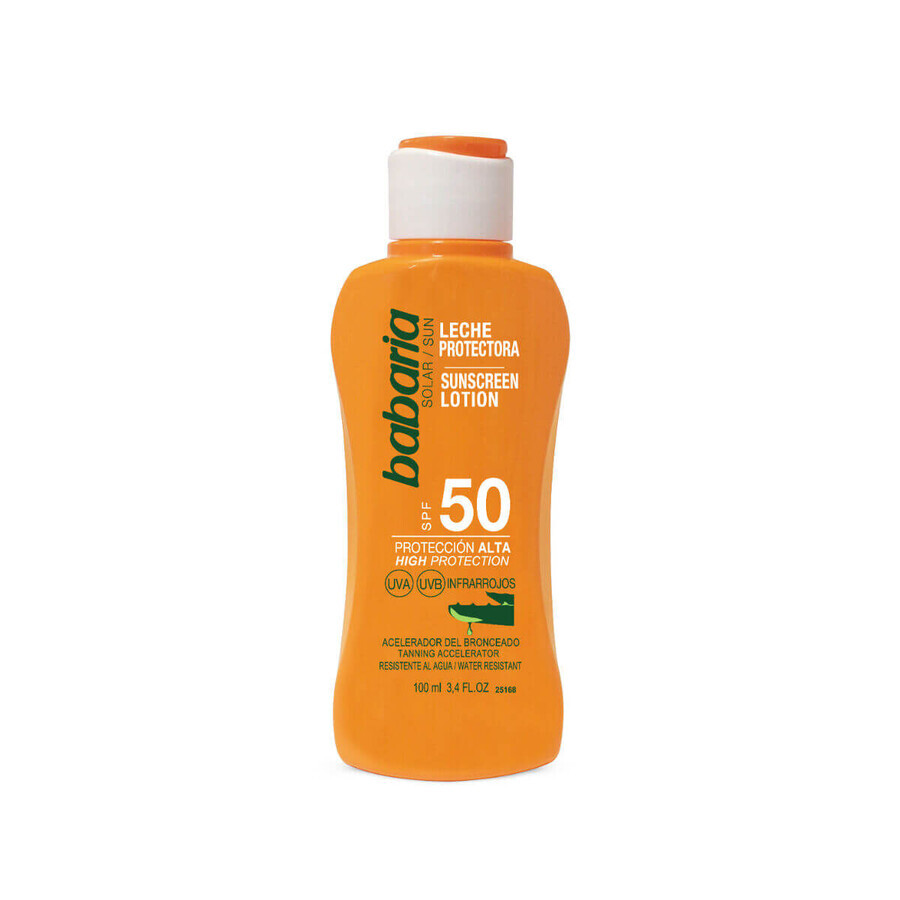 Lait solaire Aloe Vera Babaria Lait solaire Aloe Vera Babaria