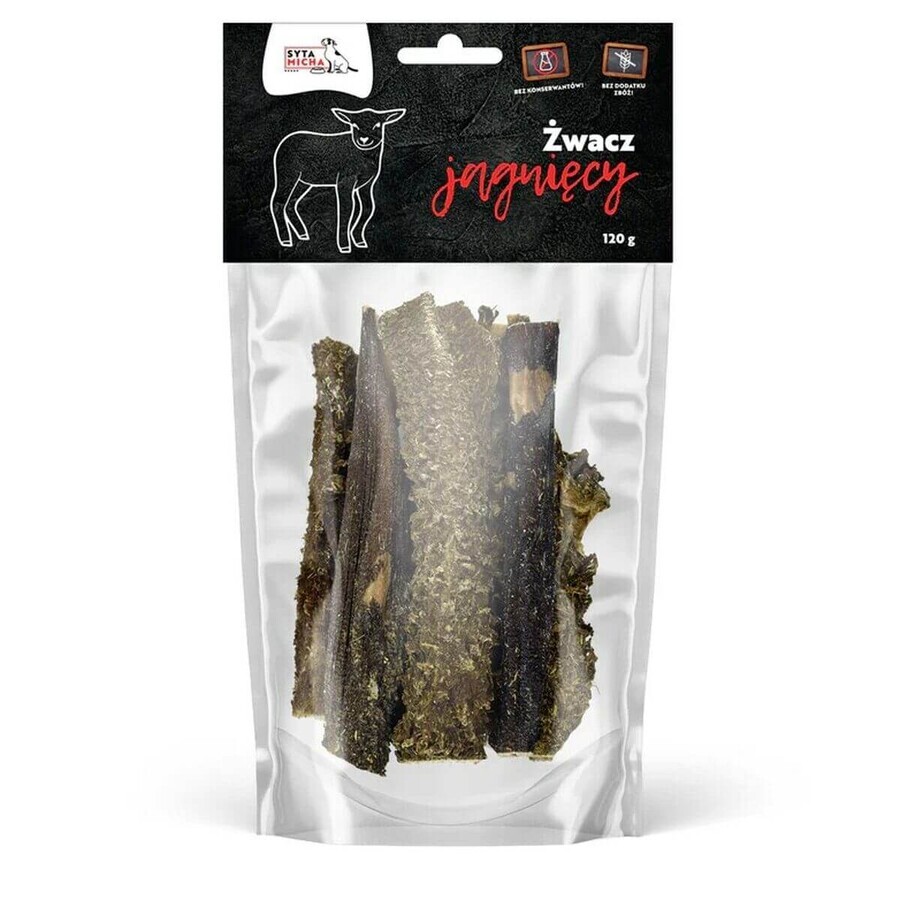 Gustare pentru câini SYTA MICHA Carne de oaie 120 g