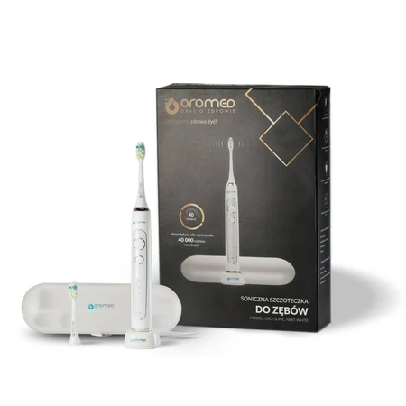 Elektrische tandenborstel Oromed SONIC NEXT WHITE
