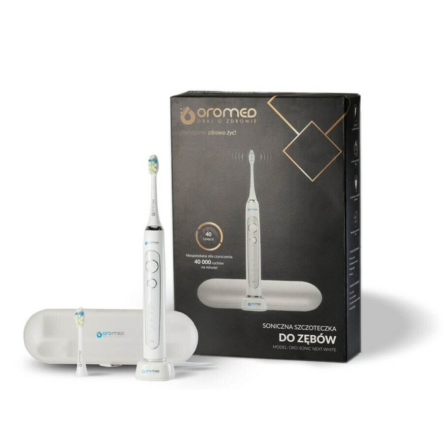 Perie de Dinți Electrică Oromed SONIC NEXT WHITE