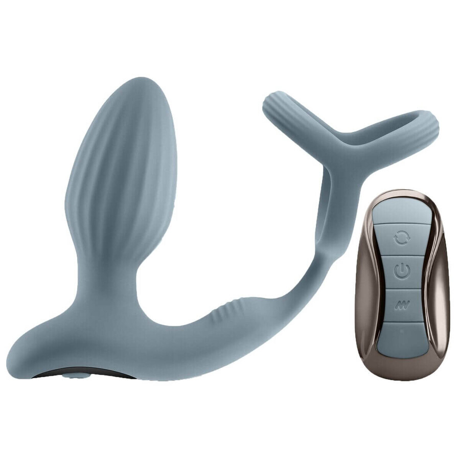 Plug anale NS Novelties Renegade Blue (3,7 cm)