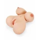 Masturbator Pipedream PDX PLUS BIG TITTY TORSO LIGHT Meat