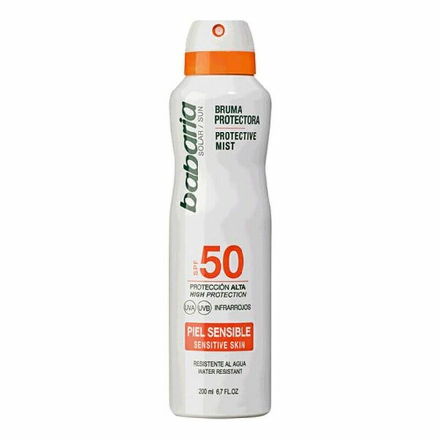 Boutique Brume Solaire Protectrice Babaria Spf 50 (200 ml) Peau sensible 50 (200 ml) Brume Solaire Protectrice Babaria Spf 50 (200 ml) Peau sensible 50 (200 ml)