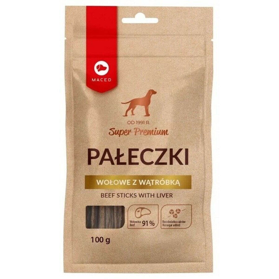 Gustare pentru câini Maced Vițel 100 g