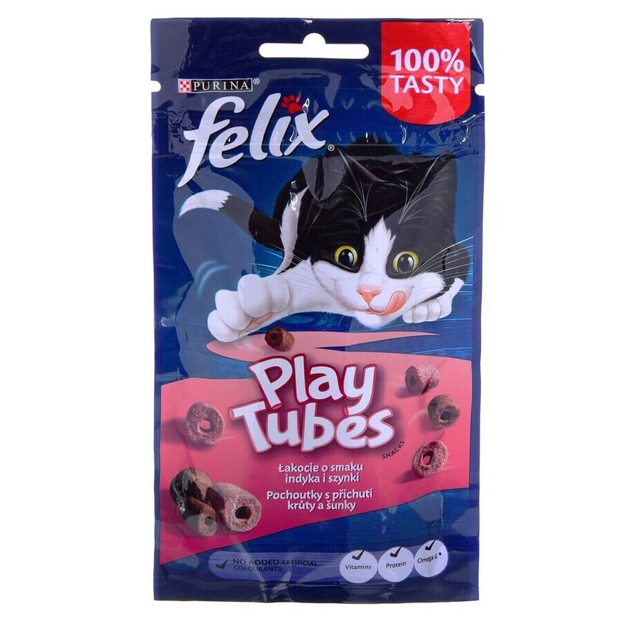 Buy Cat food Purina Play Tubes Turkey Hamburgers 50 g Cat food Purina Play Tubes Turkey Hamburgers 50 g