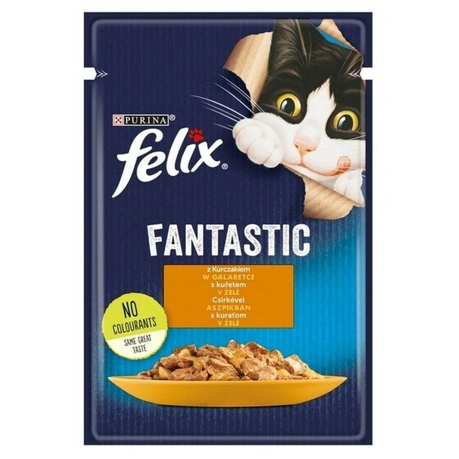 Boutique Aliments pour chat Purina Fantastic Poulet 85 g Aliments pour chat Purina Fantastic Poulet 85 g