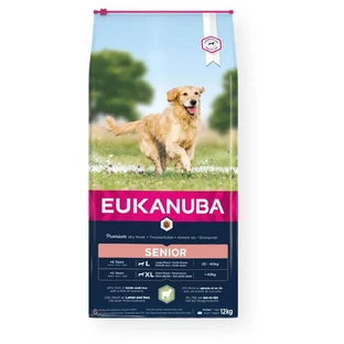 Voer Eukanuba Senior Large&Giant Lamb with rice Lam 12 kg