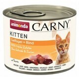 Mâncare pentru pisici Animonda Carny Kitten Vițel Păsări 200 g