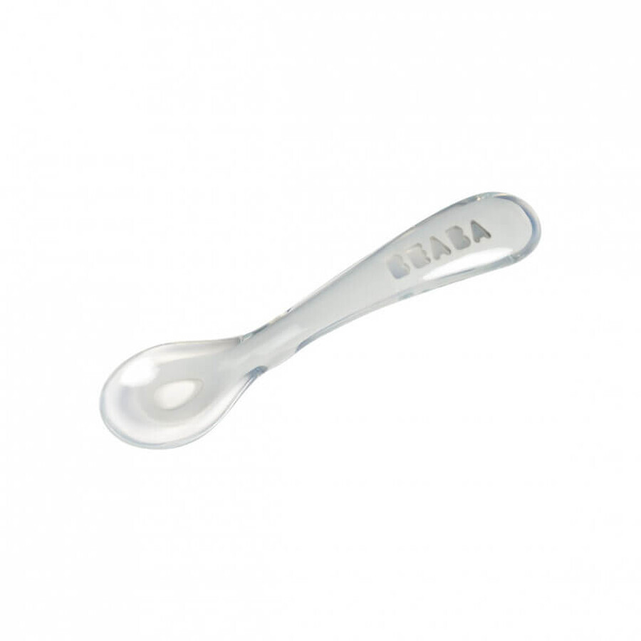 Cumpără Lingurita din silicon, Gri, Beaba Lingurita din silicon, Gri, Beaba