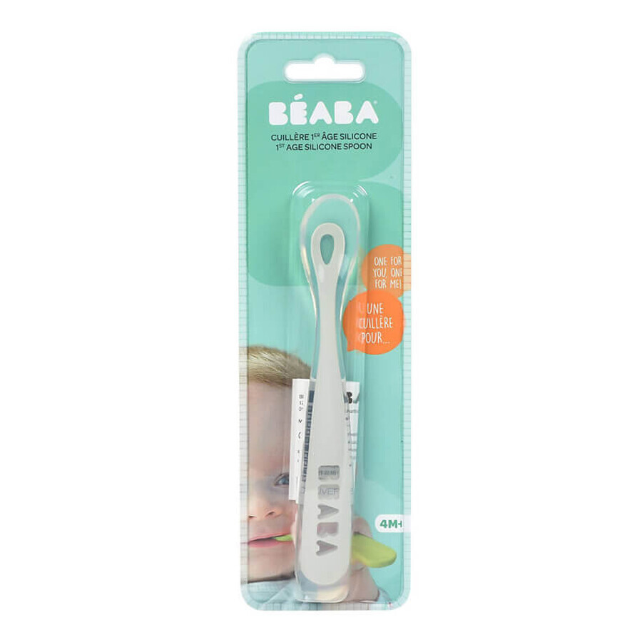 Comprar Cuchara de silicona, Gris, Beaba Cuchara de silicona, Gris, Beaba