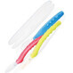 Flexible silicone spoon and storage box, +3months, Nuby