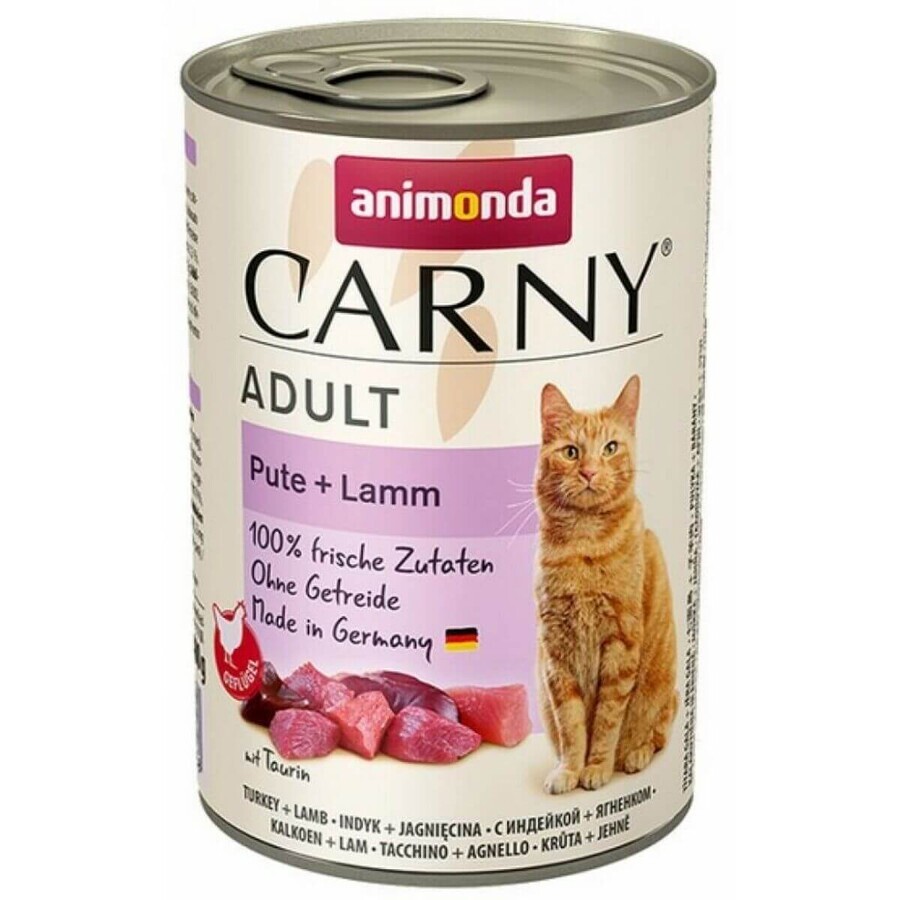Mâncare pentru pisici Animonda Curcan Carne de oaie 400 g