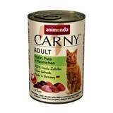 Mâncare pentru pisici Animonda Carny Pui Curcan Iepure 200 g