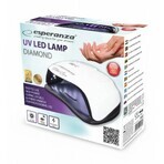 Nail Dryer Esperanza EBN007 White Black 80 W Nail Dryer Esperanza EBN007 White Black 80 W