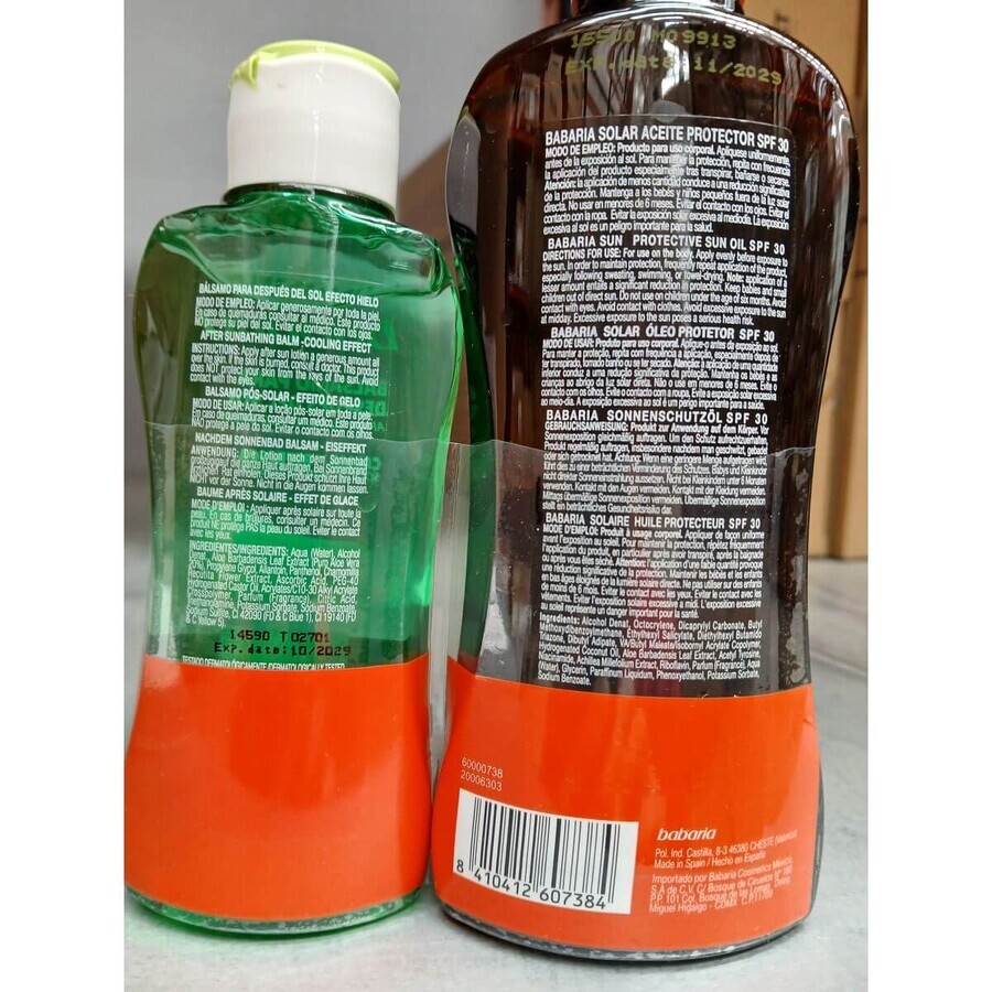Spray Protector Solar Babaria Spf 30 Cocos