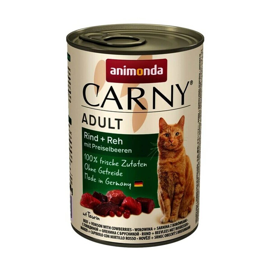 Winkel op Kattenvoer Animonda Carny Kalfsvlees 400 g Kattenvoer Animonda Carny Kalfsvlees 400 g