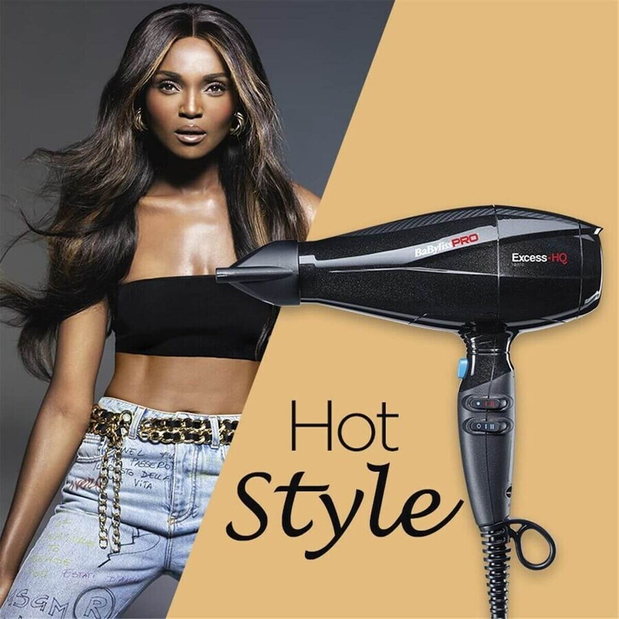 Babyliss Excess-HQ negru 2600 W Babyliss Excess-HQ negru 2600 W