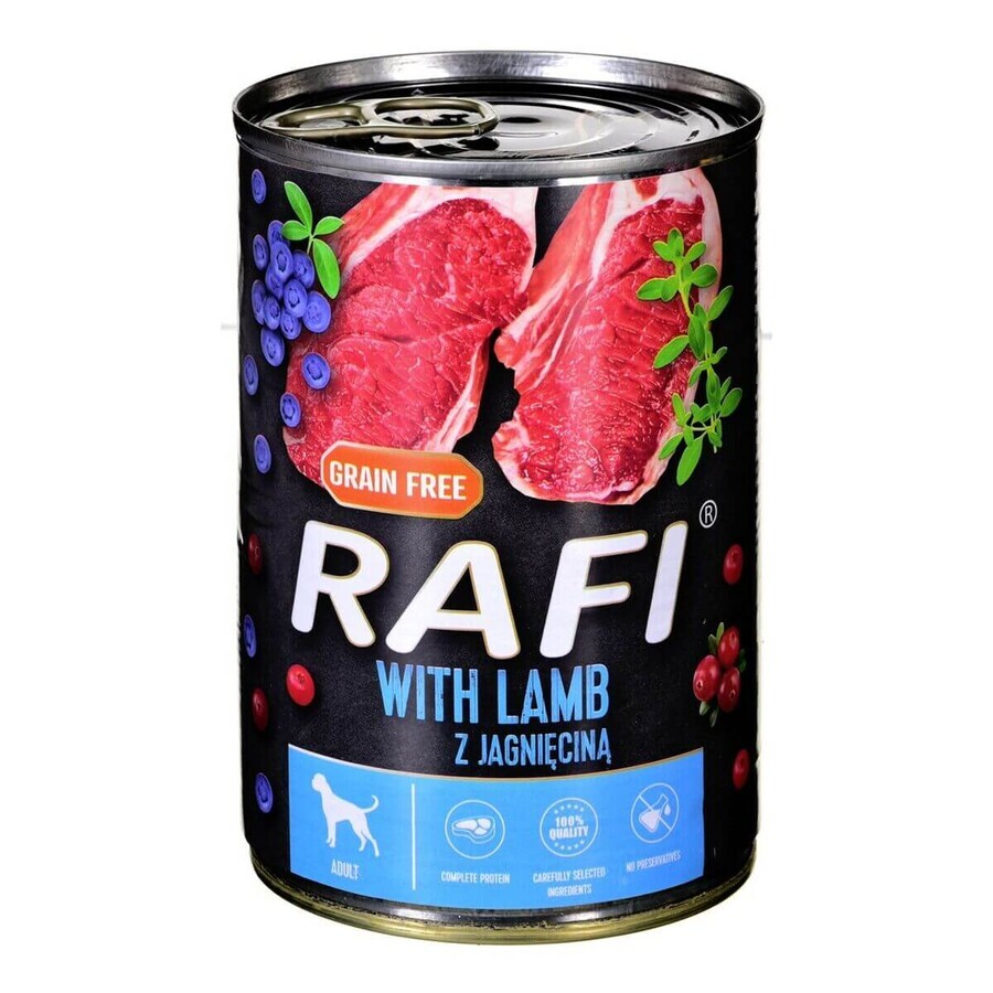 Boutique Alimentation humide Dolina Noteci Rafi Agneau 400 g Alimentation humide Dolina Noteci Rafi Agneau 400 g