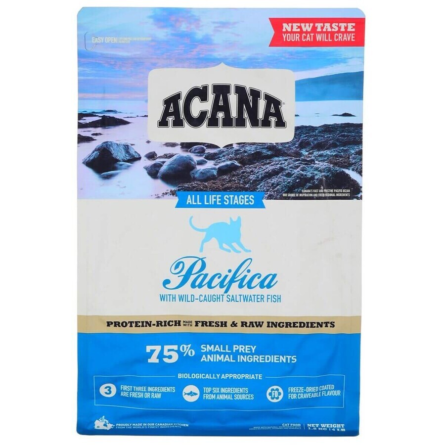 Acquista Cibo per gatti Acana Pacifica Pesce 1,8 kg Cibo per gatti Acana Pacifica Pesce 1,8 kg