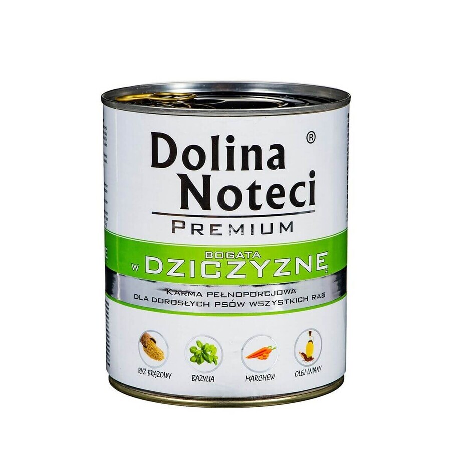 Comprar Hrană umedă Dolina Noteci Premium Rich in game Vițel Laukinis šernas Porc 800 g Hrană umedă Dolina Noteci Premium Rich in game Vițel Laukinis šernas Porc 800 g