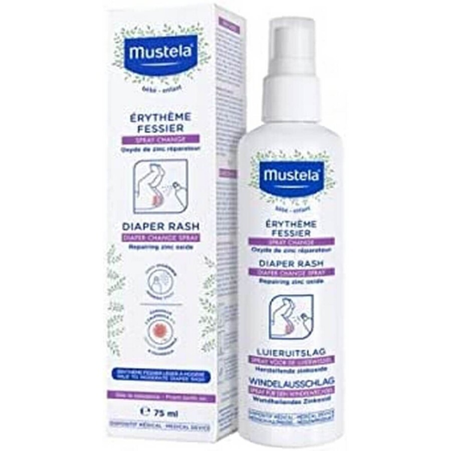 Shop Anti-Rötungs-Spray Mustela Niño Babys 75 ml Anti-Rötungs-Spray Mustela Niño Babys 75 ml