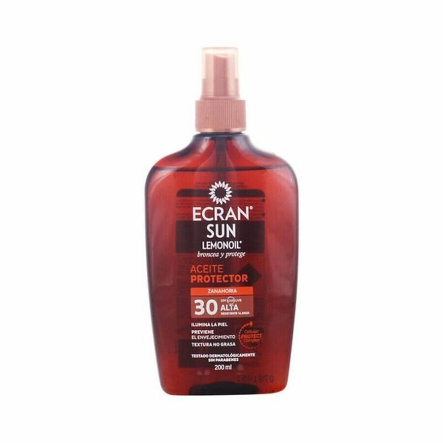 Buy Sunscreen Oil Ecran SPF 30 200 ml Sunscreen Oil Ecran SPF 30 200 ml