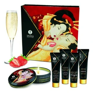 Geisha Vin pétillant à la fraise Shunga SH8208