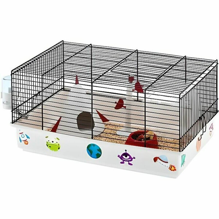 Cușcă de transport pentru animale de companie Ferplast Criceti 9 Kosmos Metal Plastic