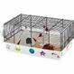 Gabbia per il trasporto di animali domestici Ferplast Criceti 9 Kosmos Metallo Plastica