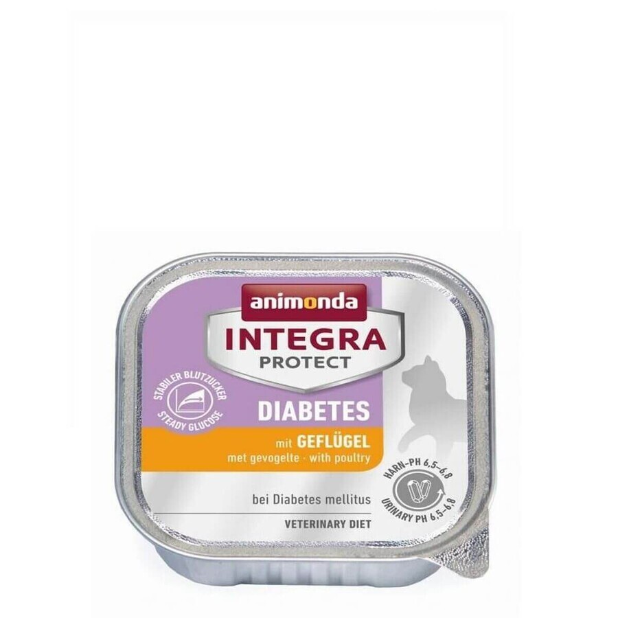 Shop Katzenfutter Animonda Integra Protect Diabetes Vögel 100 g 100 L Katzenfutter Animonda Integra Protect Diabetes Vögel 100 g 100 L