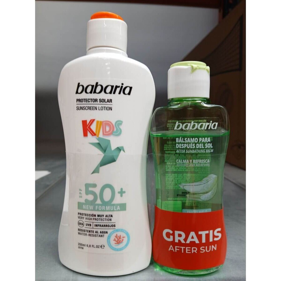 Lapte Solar pentru Copii Babaria Spf 50 100 ml Lapte Solar pentru Copii Babaria Spf 50 100 ml