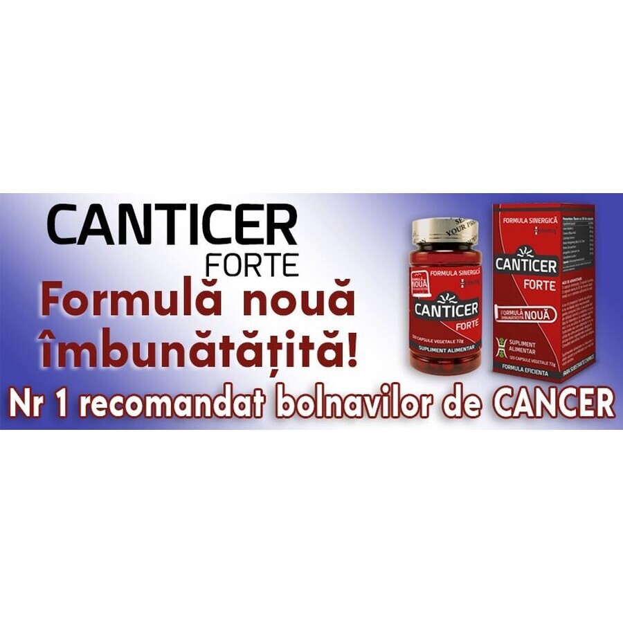Canticer Forte, 120 capsule vegetali, Qingdao Heshoutang