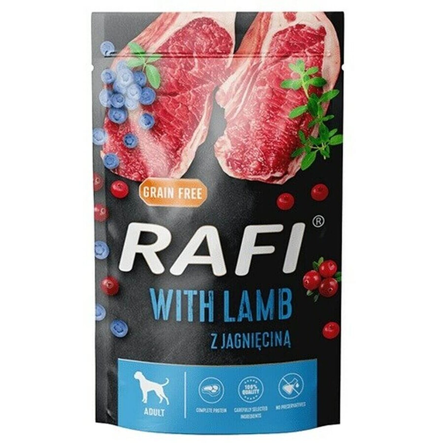 Comprar Hrană umedă Dolina Noteci Rafi Afine Carne de oaie 500 g Hrană umedă Dolina Noteci Rafi Afine Carne de oaie 500 g