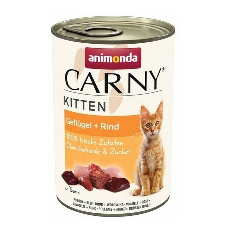 Acquista Cibo per gatti Animonda Carny Carne di vitello Uccelli 400 g Cibo per gatti Animonda Carny Carne di vitello Uccelli 400 g