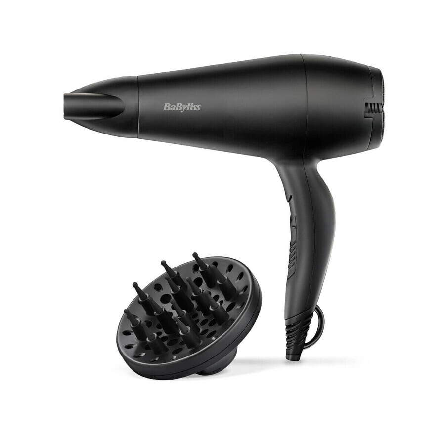 Shop Föhn Babyliss D215DE Schwarz 2000 W Föhn Babyliss D215DE Schwarz 2000 W