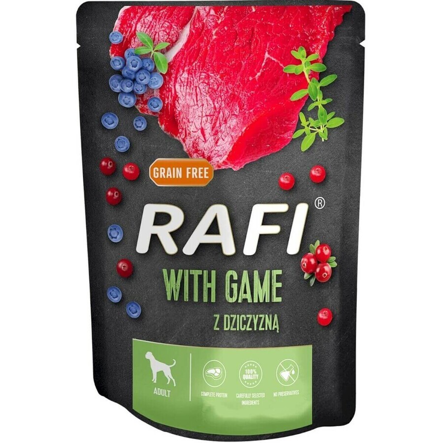 Cumpără Hrană umedă Dolina Noteci Rafi Carne Laukinis šernas 300 g Hrană umedă Dolina Noteci Rafi Carne Laukinis šernas 300 g
